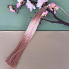 Кисточка из ниток 30 см, пыльно-розовый
