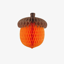 Бумажное украшение "Желудь" 20см